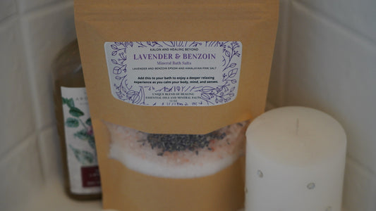 Lavender & Benzoin Mineral Bath Soak